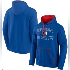 Men’s New York Giants Tiebreaker Pullover Hoodie - Royal Blue XL